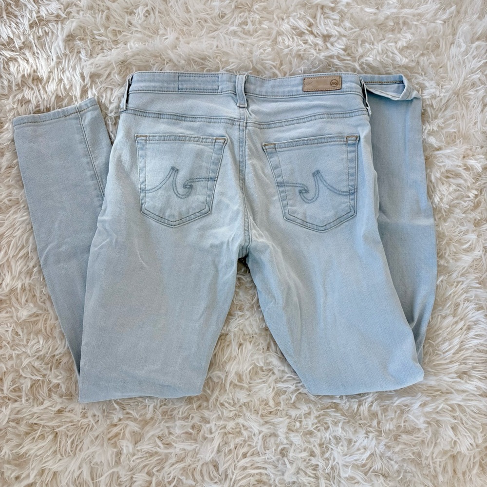 Ag Adriano Goldschmied Signature Skinny Light Denim